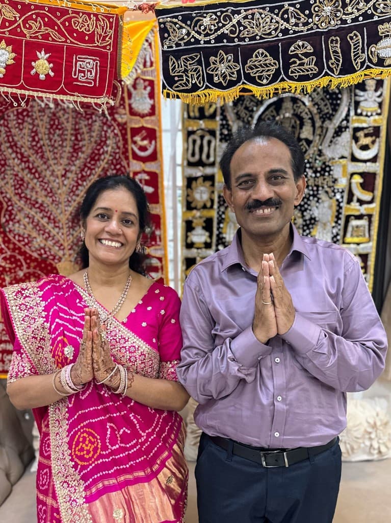 NeetaBen and KiritBhai Shah